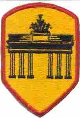 Berlin District Patch Patch, Authentic WWII Repro Cut Edge - Saunders Military Insignia