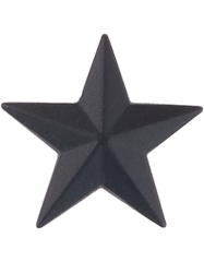Brigadier General Insignia in black metal by Saunders Military Insignia