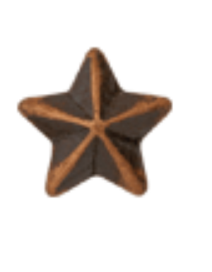 Ribbon Bronze Star 1/8 inch Device