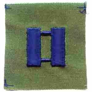 Captain USAF Officer Rank Insignia Uniform Patch Set