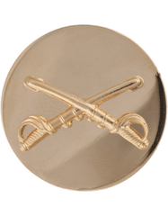 Cavalry Enlisted branch of service collar insignia by Saunders Military Insignia