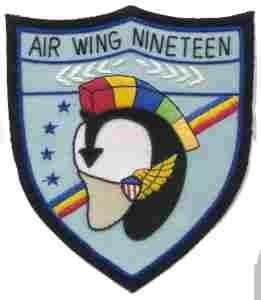 CAW19 US Navy Carrier Air Wing Patch by Saunders Military Insignia