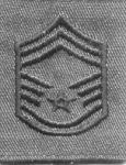 Chief Master Sergeant USAF cloth gortex loop Rank Insignia by Saunders Military Insignia