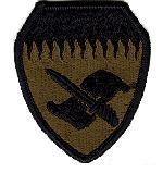 Civil Affairs School subdued patch