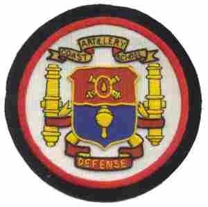 Coastal Artillery School Custom made Cloth Patch