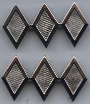 Colonel Civil Air Patrol-Pairs Metal Bright insignia by Saunders Military Insignia