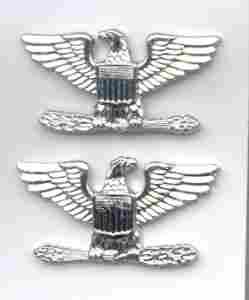Army Colonel Officers Rank Insignia by Saunders Military Insignia