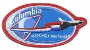 COLUMBIA 6 82 cloth patch by Saunders Military Insignia