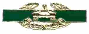 Combat Armored Badge 2nd Award by Saunders Military Insignia