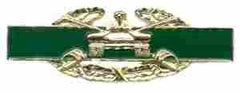 Combat Armored Badge 2nd Award - Saunders Military Insignia