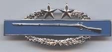 Combat Infantry 3nd Award Badge by Saunders Military Insignia
