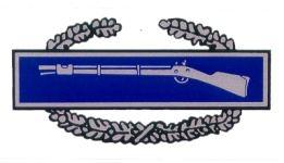 Combat Infantry Badge Decal, vinyl adhesive by Saunders Military Insignia