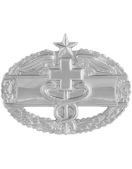 Combat Medic badge 2nd Award by Saunders Military Insignia