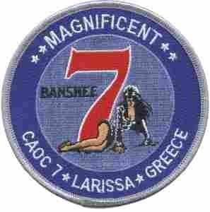 Combined Air Operations Center 7 (CAOC 7) - Saunders Military Insignia