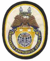 Command Amphibious Group Navy Patch by Saunders Military Insignia