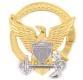 COMMAND AT SEA Badge Regulation Sizse by Saunders Military Insignia