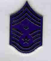 Command Chief Master Sergeant with Diamond USAF Chevron (1994- by Saunders Military Insignia