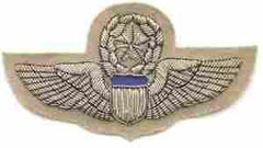 Command Pilot Wing (AAF) Patch in Bullion by Saunders Military Insignia