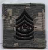 Command Sergeant Major Army ACU Rank with Velcro by Saunders Military Insignia