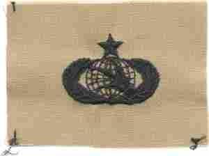 USAF Communications Electronics Maintenance Senior Badge