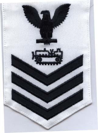 Construction Equipment Operator US Navy Rating by Saunders Military Insignia