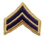 Corporal Combat, Army Combat Chevron