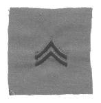 Corporal (E4), Army Collar Chevron