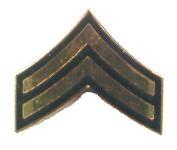 Corporal Helmet Badge by Saunders Military Insignia