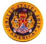 CV66 USS America US Navy Aircraft Carrier Patch - Saunders Military Insignia