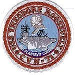 CVN71 Theodore Roosevelt Navy Air Craft Carrier Patch by Saunders Military Insignia