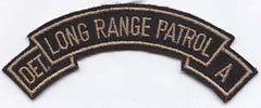Detachment A LRP scroll Scroll - Saunders Military Insignia