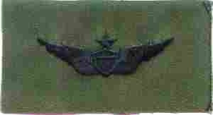 Army Senior Aviator Subdued Army Wing Patch Emblem For Military Uniforms And Tactical Gear