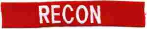 US Army Branch Tape RECON