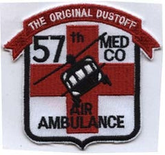 57th Medical Company Air Ambulance Custom Patch by Saunders Military Insignia