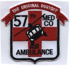 57th Medical Company Air Ambulance Custom Patch by Saunders Military Insignia