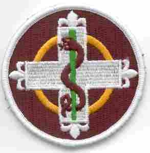 338th Medical Brigade Full Color Patch