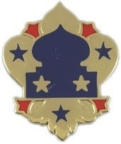 US Army 5th Army NCBU Headquarters Unit Crest by Saunders Military Insignia