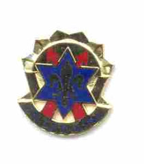 US Army 6th Infantry Division Unit Crest by Saunders Military Insignia
