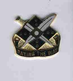 US Army 9th Finance Group Unit Crest by Saunders Military Insignia