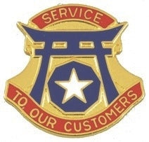 US Army 9th Support Command Unit Crest by Saunders Military Insignia