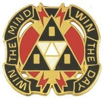 US Army 9th Psychological Operations Battalion Unit Crest by Saunders Military Insignia