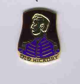 US Army 30th Infantry Division -left facing Unit Crest by Saunders Military Insignia