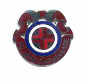 US Army 330th Medical Brigade Unit Crest by Saunders Military Insignia