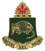 US Army 35th Armor Unit Crest by Saunders Military Insignia