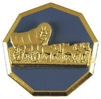 US Army 35th Infantry Division -left facing Unit Crest by Saunders Military Insignia