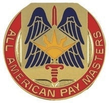 US Army 82nd Finance Unit Crest by Saunders Military Insignia