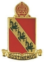 US Army 43rd Air Defense Artillery Unit Crest by Saunders Military Insignia