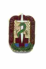US Army 48th Combat Support Hospital Unit Crest by Saunders Military Insignia