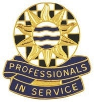 US Army 50th Supply and Service Unit Crest by Saunders Military Insignia