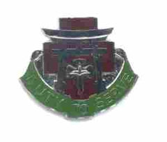 US Army 74th Field Hospital Unit Crest by Saunders Military Insignia
